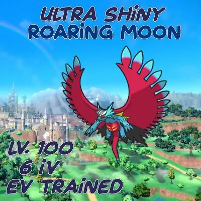 $1.40 • Buy ✨ Ultra Shiny Roaring Moon ✨ Pokemon Violet Scarlet ✨ Max Stats All Moves 6 IV