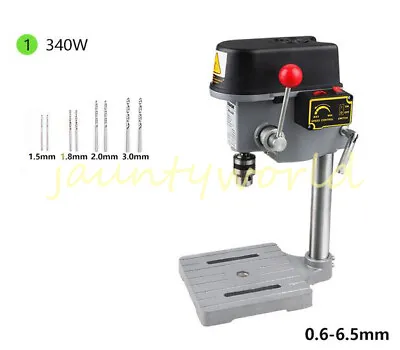 1pcs 220V 340W High-accuracy 0.6mm - 6.5mm Mini Rotary Drill Press Bench Tools • $155.58