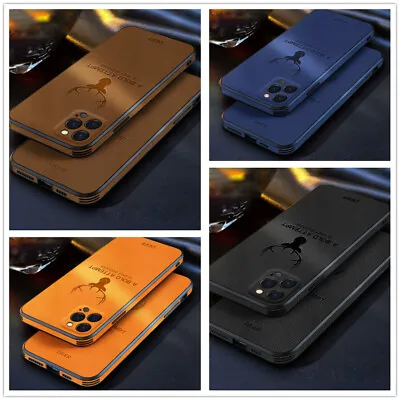 $9.49 • Buy For IPhone 13 Pro Max 12 Pro 11 Case Silicone Leather Soft TPU Back Cover Thin