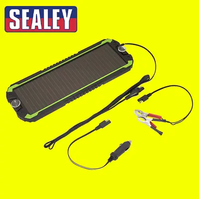 £24.99 • Buy Sealey SPP01 12V Car,Van,Boat,Caravan,Camper Solar Panel Trickle Battery Charger