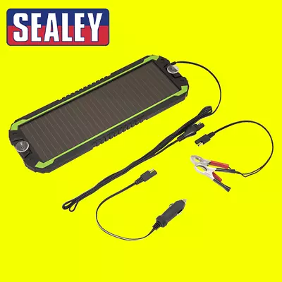 £24.99 • Buy Sealey SPP01 12V Car,Van,Boat,Caravan,Camper Solar Panel Trickle Battery Charger