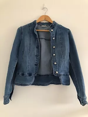 Ladies Womens JEANSWEST Denim Jacket Size 8 Small • $15