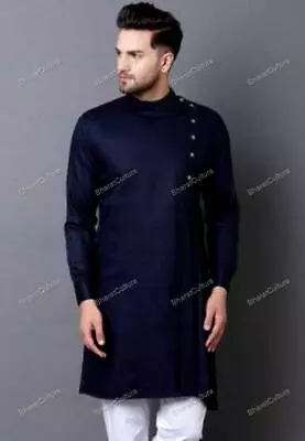 Mens Kurta For Men Kurta Traditional Designer Men Readymade Kurta Without Pajama • £17.12
