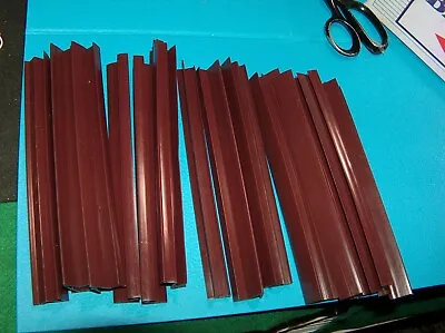 Lot Of 20 MAROON Scrabble Upwords Tile Holders PLASTIC Letter Holders Trays  • $5