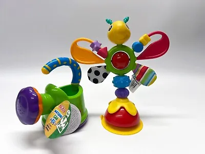 BABY Toy Bundle Inc Lamaze High Chair Toy And Nuby Watering Can As Pictured • £10