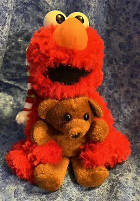 Sesame Street ELMO 9  Backpack Clip-on [ 2021 ] Christmas Holiday Plush No Scarf • $5