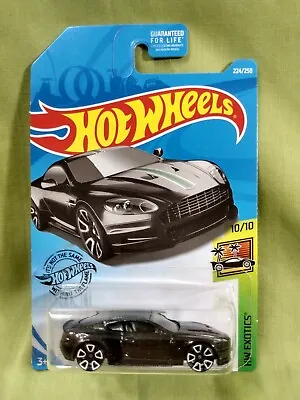 Hotwheels 2019 Aston Martin DBS Black Exotics Die Cast • $6.50