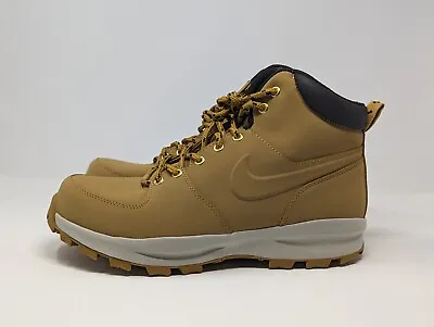 Nike Manoa Leather Casual Winter Boot Haystack Brown 454350-700 Men's Multi Size • $79.99