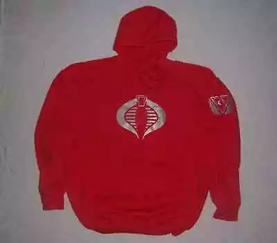 Crimson Guard Hoodie Hooded Sweatshirt GI Joe Cobra Rise Retaliation • $28.95