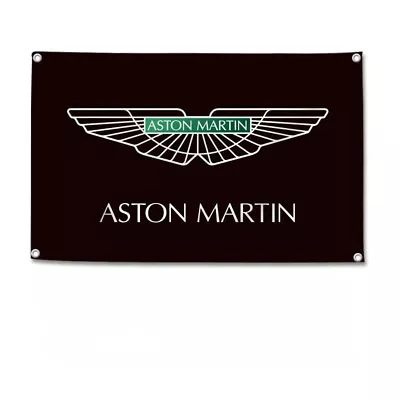 ASTON MARTIN   Garage Wall Car Truck Racing Show Auto Banner Sign Flag • $9.16