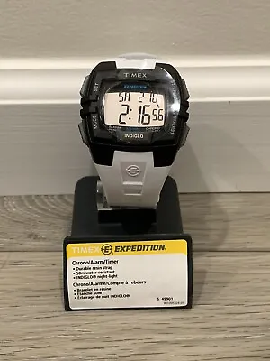 Timex Expedition Men’s Digital Watch Alarm Chrono Timer T49901 Resin NEW BATTERY • $29.99