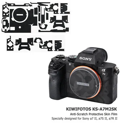$21.99 • Buy Anti-Scratch Camera Protective Film Cover Fr Sony A7 II A7II A7S II A7SII A7R II
