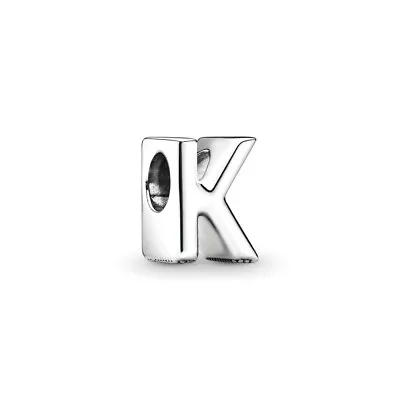 $38.99 • Buy PANDORA Charm Sterling Silver ALE S925 LETTER INITIAL K 797465