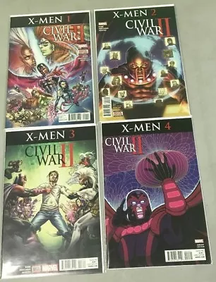 Marvel Comics Civil War Ii X-men #1-4 Complete Mini Series Run Set • $9.99