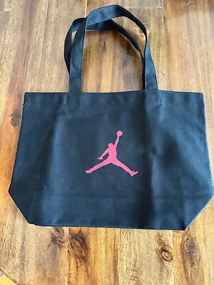 Nike Michael Jordan Brand Small Black Canvas Tote Bag Air Jordan • $19.95