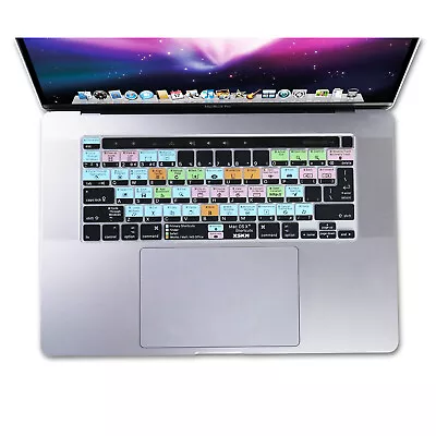 XSKN MacOSOS X Shortcut Keyboard Cover For A2141 Touch Bar MacBook Pro 16 US&EU • $15.99