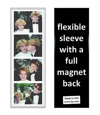 500 Magnetic Photo Booth Frames Made In USA Full Magnet White/black Free Ship • $219.65