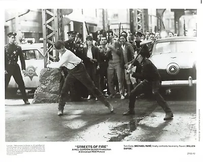 Streets Of Fire 1984 Movie Photo 8x10 Michael Pare Willen Dafoe *P118b • $11.80