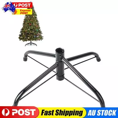 Christmas Tree Base Stand Iron Foldable Xmas Trees Bottom Support Frame (40cm) • $15.79
