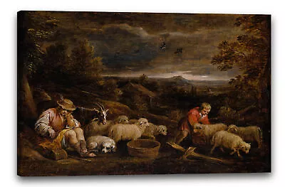 Canvas/Frames David Teniers The Younger - Shepherds And Sheep • £54.95