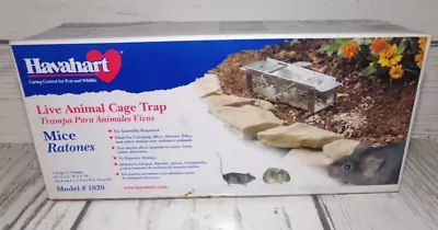 $27.60 • Buy #1020 HAVAHART Live Small Animal Trap 10  Steel Cage Mice Moles Voles Shrew 