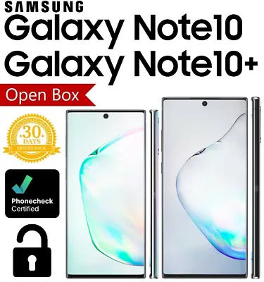 Samsung Galaxy Note 10 Note 10+ Plus 256GB Unlocked Verizon AT&T T-Mobile A++ • $266