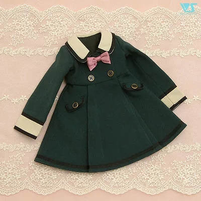 Volks Feb Collection 2017 Super Dollfie Retro Coat Mini Deep Green MSD SDM MDD • $60.84