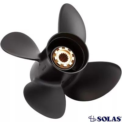 New Aluminum Propeller Fits Mercury 15 Spline 140 40-150 Hp 1978-1981 • $212.52