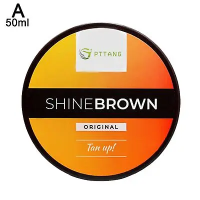 £9.42 • Buy SHINE BROWN Premium Tanning Accelerator Skin Tanning Cream 50/100ml Sunbed & Sun