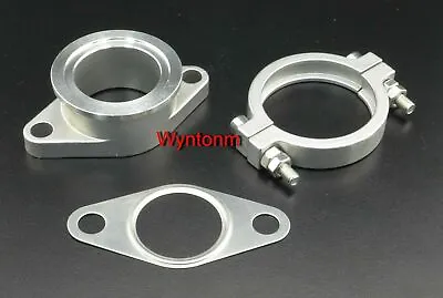 $29.75 • Buy 38mm V Band MVS Wastegate To 38mm 2 Bolt Flange SS Adapter W/ SS Clamp & Gasket