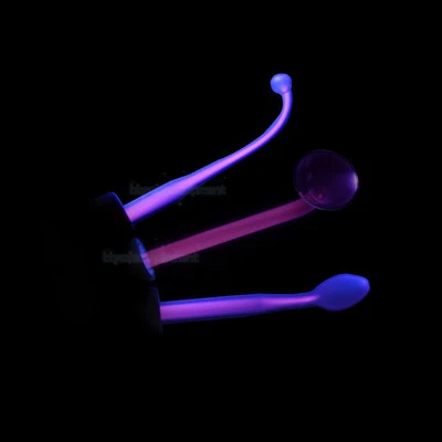 $19 • Buy New High Frequency Electrode Glass Tube Skin Care Violet Orange Light Ray Care