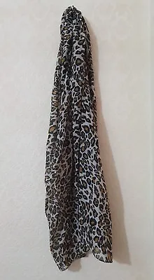 Women's Animal Print Scarf • £3