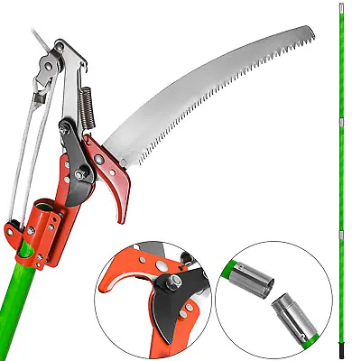 £63.95 • Buy VEVOR 26 FT Telescopic Tree Pruner Extendable Tree Branch Loppers 8m Pole Saw