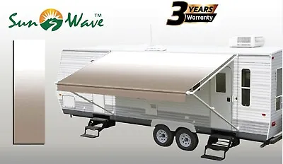 SunWave RV Awning Replacement Fabric 16' (Actual Width 15'2 ) Camel Fade • $100.95