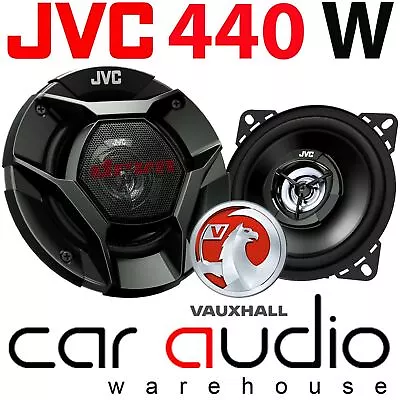 Vauxhall Vivaro A 2001 - 2014 JVC 10cm 440 Watts 2 Way Front Dash Car Speakers • £22.99