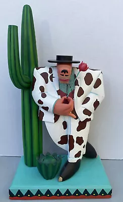 Markus Pierson The Gaucho - Numbered + Signed 1989 - Acrylic Wood • $1000