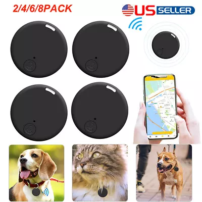 8 Pack GPS Tracker Wireless Bluetooth Anti-Lost Wallet Key Pet Finder US Locator • $8.98