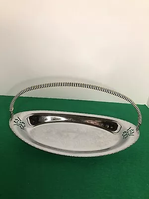 Farber Brothers Silver Plated Tray With Handle • $18.50