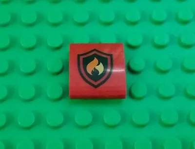 $1.80 • Buy *NEW* Lego Fire Brigade Car Emblem Fire Fighter  Minifigs Figs X 1 Piece 