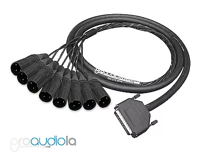 $131 • Buy Digidesign Digi 192 Mogami Analog DB25 D-SUB DSUB Neutrik Gold XLR-Male | 2 Ft.