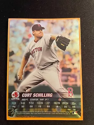 2004 Mlb Showdown Curt Schilling # 081 Foil Baseball Card • $9.25