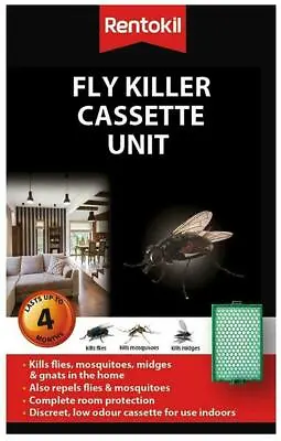 Rentokil Fly Midgets Insect Wasps Mosquitoes Gnats Moth Killer Cassette Trap • £4.60