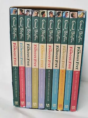 The Famous Five: 10 Book Box Set By Enid Blyton • £12.99