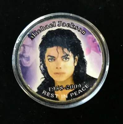 Michael Jackson 1958-2009 Commemorative Coin  • $40