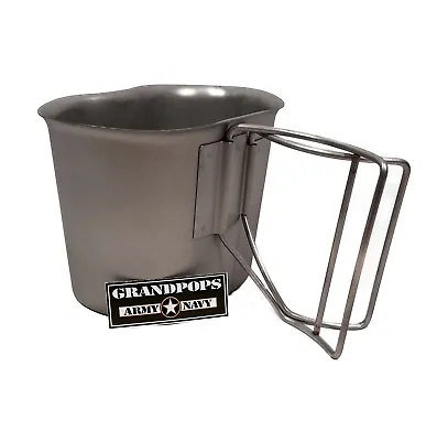U.s. Original Stainless Steel Canteen Cup Made In Usa • $19.99