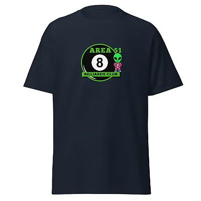 Area 51 Billiards Club T-shirt Sizes Med - 3x Xxxl - Gildan • $13.50