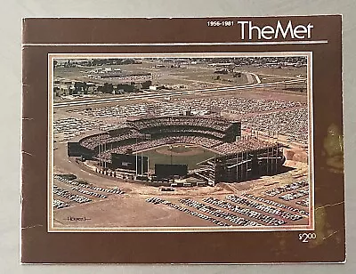 VTG 1956-1981 Minnesota Met Stadium (Metropolitan)/Metrodome Twins Souvenir Book • $8.74