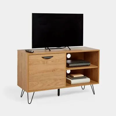 £60.99 • Buy Capri Oak Effect TV Unit Living Room Home Furniture Cabinet