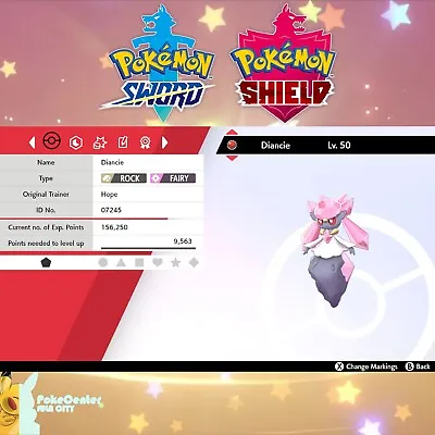 💚 Diancie Event | American Hope Event | Pokemon Sword & Shield | UNTOUCHED • $3.99