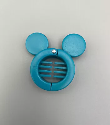 Vintage Disney Mickey Mouse 80's 90's Blue Hair Clip Hairclip  • $9.99